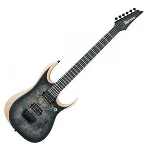 Ibanez RGDIX6PB-SKB Iron Label Electric Guitar With Dimarzio Pickups - New!