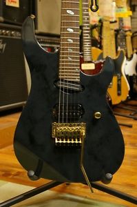 Caparison: Electric Guitar Horus Black Night with Gold Hardware USED