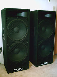 carvin 2x15 speakers