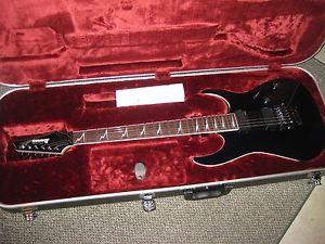 Ibanez Prestige RG 3520ZE Blue Electric Guitar EMG Pickups Case Japan RARE