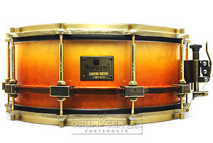 Le Soprano Prima Olive Burl Limited Edition Snare Drum 14x5.5
