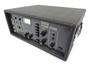 Korg SE-500 Stage Echo Vintage Analog Tape Delay Working RARE! Sound on Sound