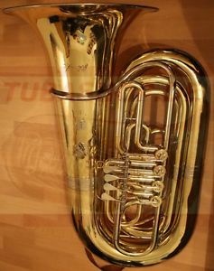 6/4 B / Bb Tuba CERVENY CBB693 LACKIERT / LACQUERED