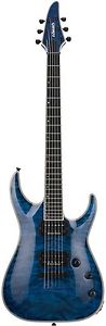 Edwards E-HR-145NT/QM Black Aqua E-Guitar