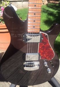 Musicman Valentine  Trans Black