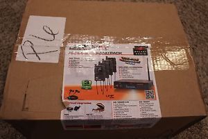 Galaxy Audio AS-1800-4 Wireless Personal Monitor Band Pack w/ EB6 Earbud Upgrade