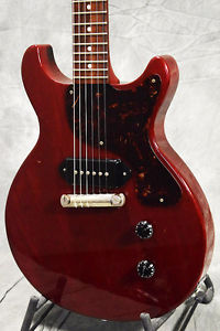 Limited Gibson Les Paul Junior Double Cutaway Cherry 80s Vintage Electric Guitar