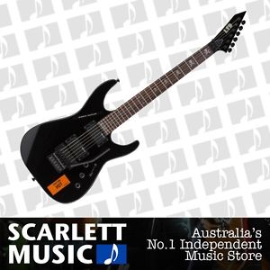 ESP LTD KH-202 Caution Kirk Hammet Signature Electric Guitar Black *NEW*