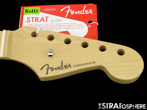 2016 American Fender ELITE Stratocaster Strat NECK USA Compound Radius Maple ~