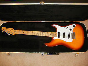 2005 Fender MIM Stratocaster FSR Flamed Maple Electric Guitar