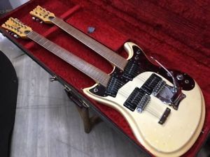 Mosrite Joe Maphis 12/6 double neck Electric Guitar Free Shipping