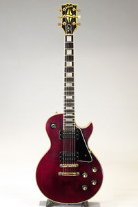 Vintage 1976 Gibson Electric Guitar Les Paul Custom Wine Red [Excellent] RARE