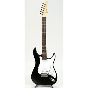 Greco WS-STD Electric Guitar Black [Excellent] w/ Soft case made in Japan