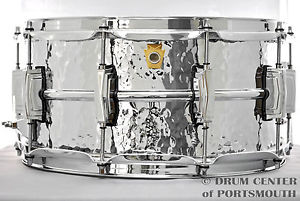 Ludwig Supraphonic Hammered Snare Drum 6.5x14 - LM402K
