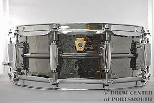 Ludwig Black Beauty Hammered Snare Drum 5x14 - LB416K