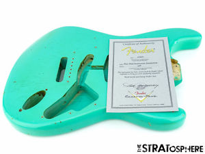 Fender Custom Shop Postmodern Journeyman Relic Stratocaster BODY Strat Seafoam