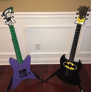 Bolin Batman And Joker Guitars Matched Set