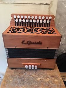 Accordion E.guidi 21 K 8 Bass Tuning Bc With Cagnoni Reeds
