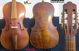 Yo-Yo Ma 6 string cello 4/4 guitar head scroll, perfect sound #11642