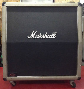 Vintage Marshall Silver Jubilee 4x12 Slant Cabinet 2551A