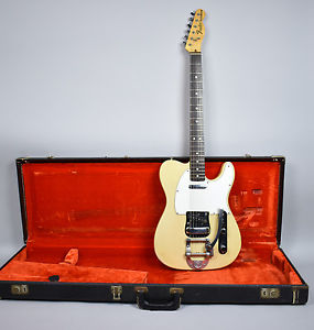 1972 Fender Telecaster Vintage Electric Guitar See Thru Blonde Bigsby Rare OHSC