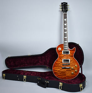 2005 Gibson Les Paul Custom Shop Sunburst Quilt Top Electric Guitar w/OHSC USA