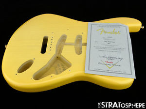 Fender USA Custom Shop Postmodern NOS Stratocaster BODY Strat Nocaster Blonde