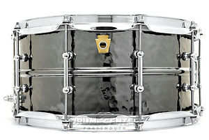 Ludwig Black Beauty Hammered Snare Drum w/ Tube Lugs 14x6.5 - LB417KT
