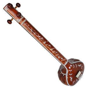 TANPURA/ TAMBORA/TAMBURA~FEMALE TYPE~ FIBER BOX~TUN WOOD~SITAR~SAROD~TABLA~YOGA