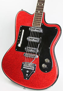 Vintage 1960s Tonemaster (EKO) Red Sparkle W/OHSC Made In Italy