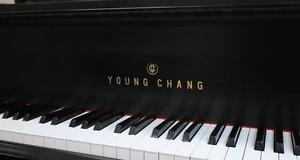 Ebony Satin 1985 YOUNG CHANG 6' 1" GRAND PLAYER PIANO