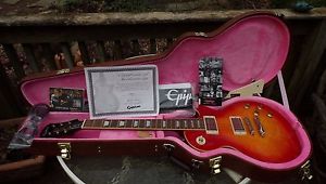 2010 Epiphone by Gibson 1960 Les Paul Standard Flametop V1 w Case Only 1960 Made