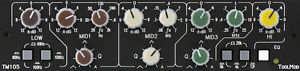 adt audio ToolMod Pro Audio TM105 5-BAND EQUALIZER EQ ENTZERRER CHANNELSTRIP 19"