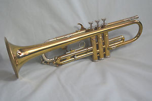 1957 G. LEBLANC (A. COURTOIS) PARIS~"SYMPHONIE II"~RARE LB PRO Bb TRUMPET~ NM+