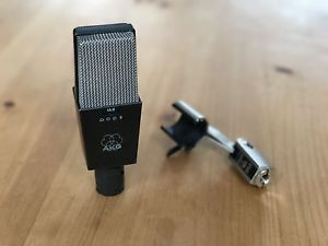 AKG 414 B-ULS LDC Microphone with AKG Clip Serviced