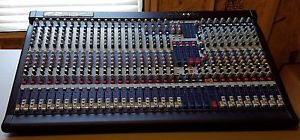 Midas Venice 320 Mixing Console In Great Condition has Road Case with Dog House