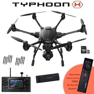 Yuneec Typhoon H Drone, ST16, CGO3+ Gimbal Camera, Updatable to RealSense, 4k 30