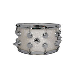 DW Snare 14" x 8" FP-Ultra White Marine
