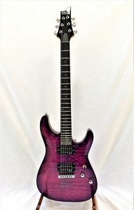 NEW SCHECTER Diamond Series AD-C-6 PLUS Electric Magenta (EM)/456