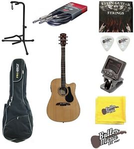 Alvarez AD70CE Artist Series A/E Dreadnought Guitar w/Gigbag, Stand + More!!!