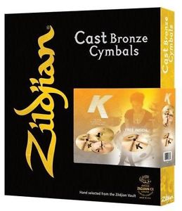 Zildjian K0800 K Series Cymbal Pack - 14''HH,16''+18''Crash,20''Ride