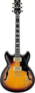 Ibanez JSM10-VYS John Schofield Signature Electric Guitar Vintage Yellow Sunburs