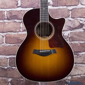 2014 Taylor 714ce Grand Auditorium Acoustic Electric Guitar Vintage Sunburst HSC