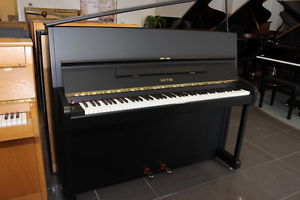 Sauter Klavier, vom Klavierbaumeister, schwarz matt