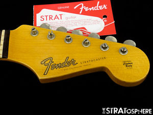 Fender Custom Shop Postmodern Relic Stratocaster NECK + TUNERS Strat Rosewood C