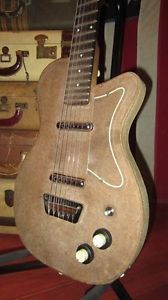 Vintage Original 1950s Danelectro U-2 Peanut Electric Double Pickup Solidbody