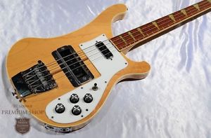 Rickenbacker 1977 4001 MG Electric Bass Guitar Free Shipping