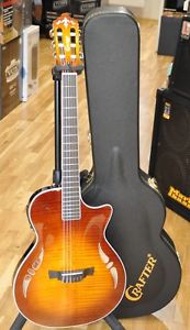 Crafter Slim Arch Nylon Classical Guitar SAC-TMVS L.R. Baggs with Hardcase