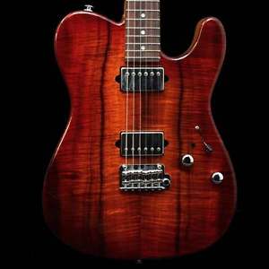 Suhr Custom Classic T Electric Guitar, Koa Custom Burst, Pre-Owned