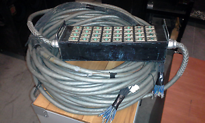 32 Channel Pro Audio SPLIT XLR Snake 200'/ 40' 200ft Main Run 40ft Monitor Snake